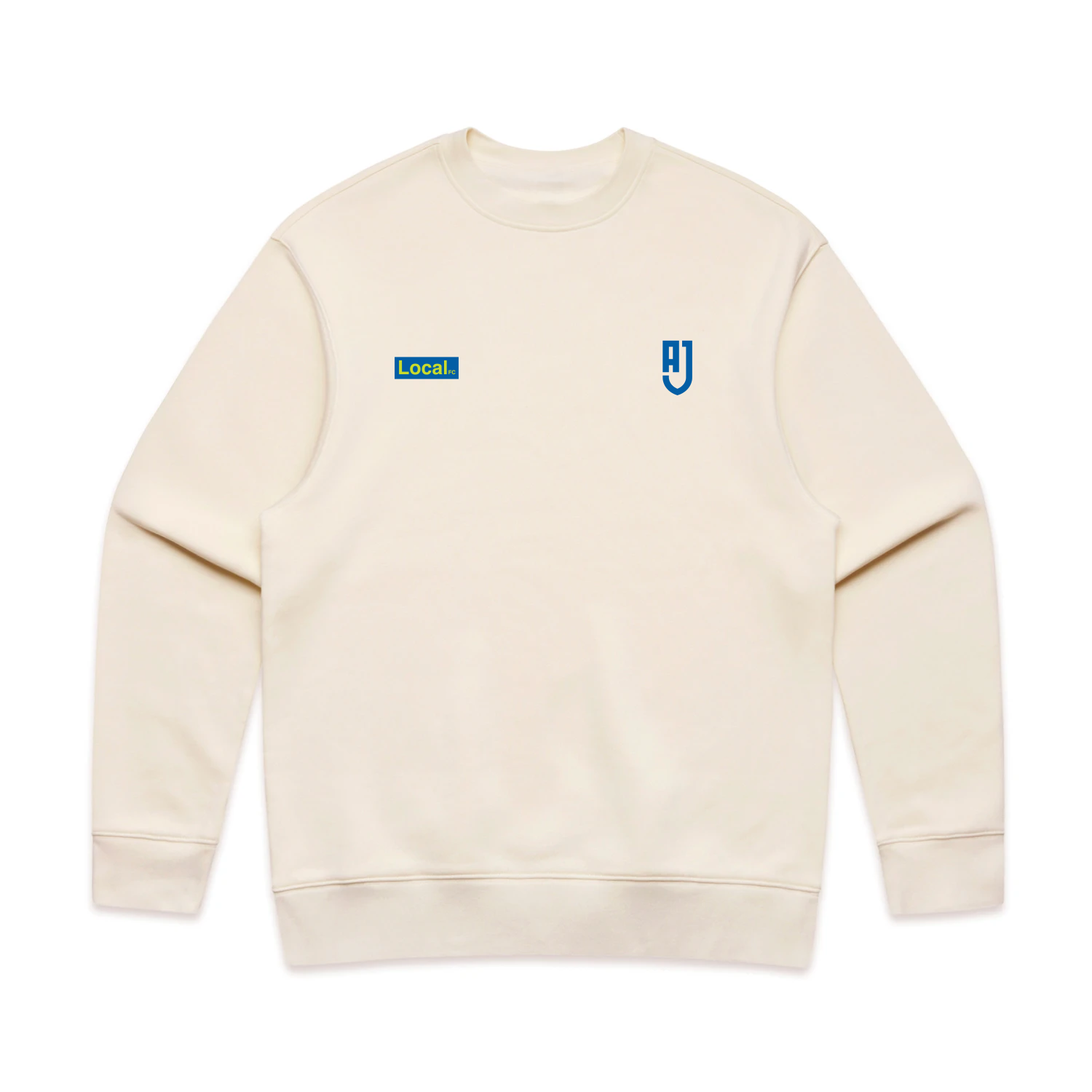 AJFC x Local FC • Cream Crewneck